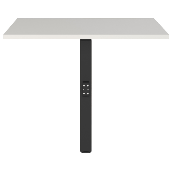 Emob Verbindingsstuk Voor Bureaus Cornel - Verstelbaar - Lichtgrijs/zwart