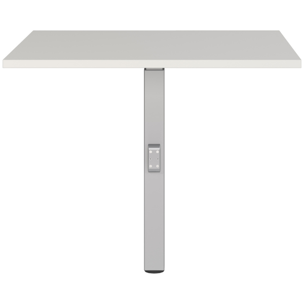 Emob Verbindingsstuk Voor Bureaus Cornel - Verstelbaar - Lichtgrijs