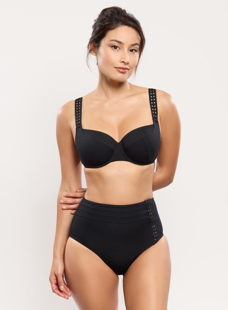 Empreinte Bikini - Culotte Haute MOOD Noir