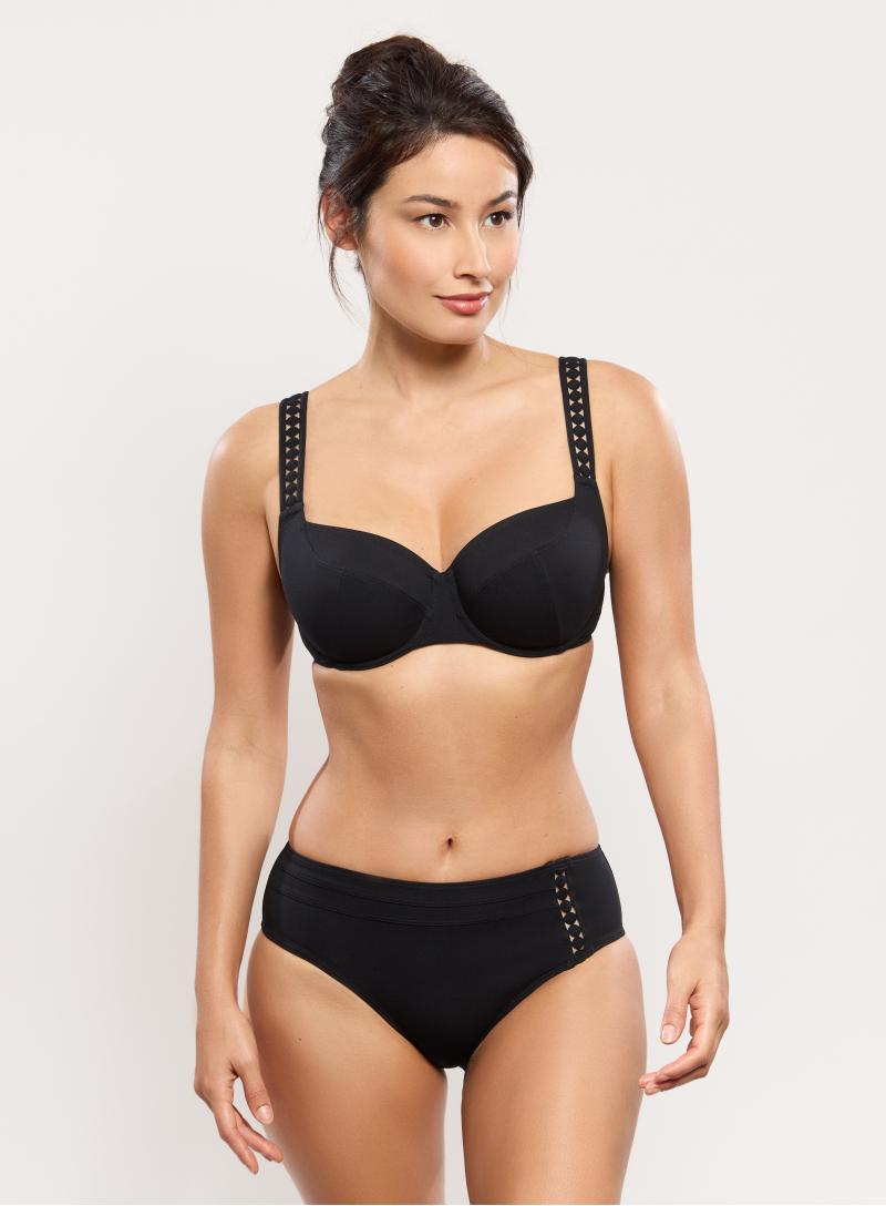 Empreinte Bikini - Culotte MOOD Noir