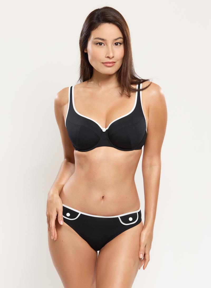 Empreinte Bikini - Slip ATTITUDE Noir