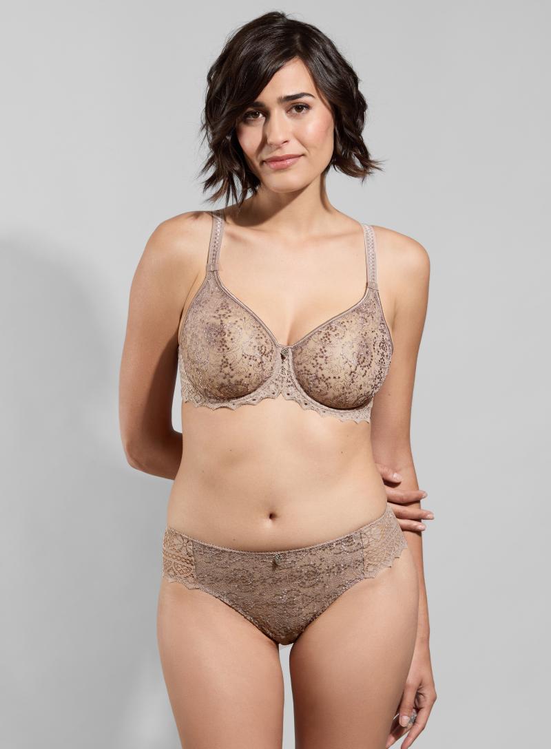 Empreinte Soutien-gorge Emboitant Invisible CASSIOPEE Rose Sauvage