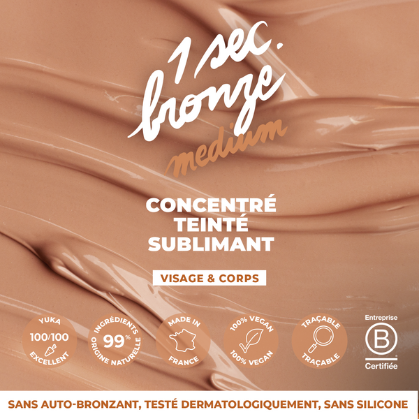 Energie Fruit CONCENTRÉ TEINTÉ SUBLIMANT - CERTIFIÉ BIO PAR ECOCERT - HUILE DE COCO & ALOE VERA