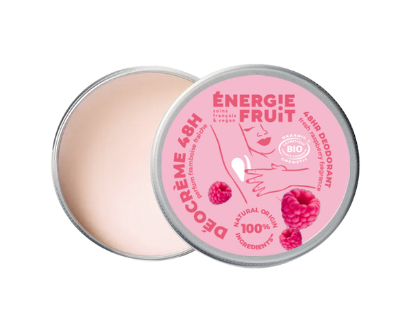 energie fruit DÉOCRÈME 48H FRAMBOISE - CERTIFIÉ BIO PAR ECOCERT energie fruit DÉOCRÈME 48H FRAMBOISE - CERTIFIÉ BIO PAR ECOCERT