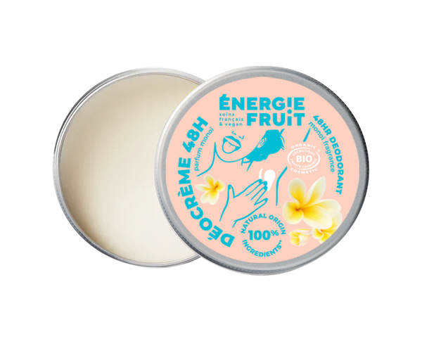 energie fruit DÉOCRÈME 48H MONOI - CERTIFIÉ BIO PAR ECOCERT energie fruit DÉOCRÈME 48H MONOI - CERTIFIÉ BIO PAR ECOCERT