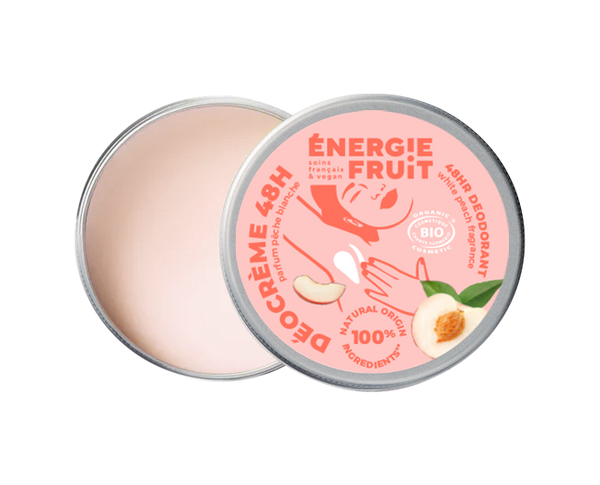 energie fruit DÉOCRÈME 48H PECHE - CERTIFIÉ BIO PAR ECOCERT energie fruit DÉOCRÈME 48H PECHE - CERTIFIÉ BIO PAR ECOCERT