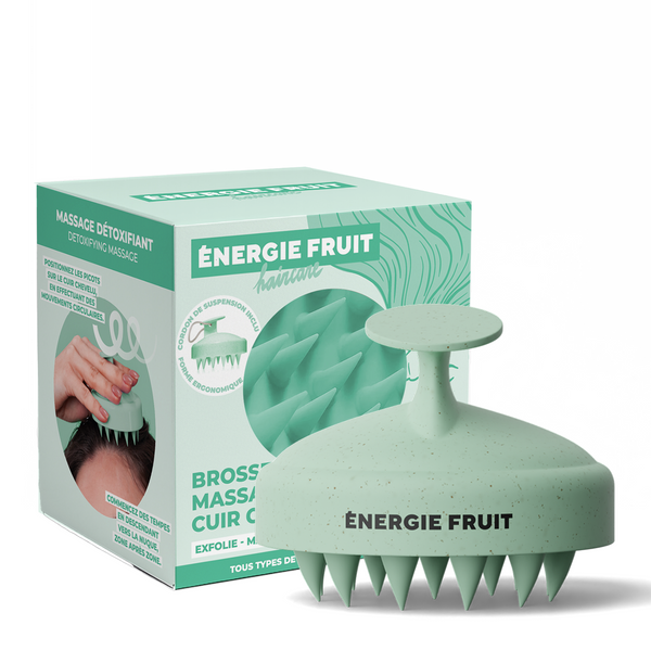 energie fruit BROSSE MASSANTE CUIR CHEVELU energie fruit BROSSE MASSANTE CUIR CHEVELU