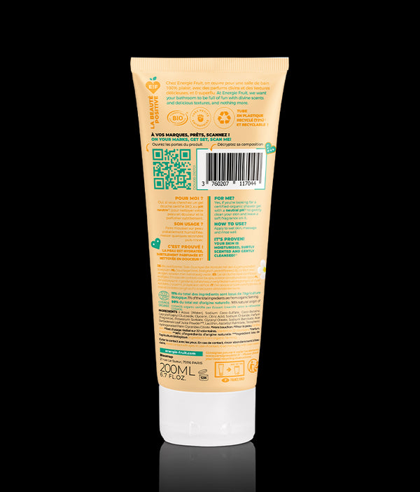 Energie Fruit GEL DOUCHE FLEUR DE TIARE & ALOE VERA - CERTIFIÉ BIO PAR ECOCERT