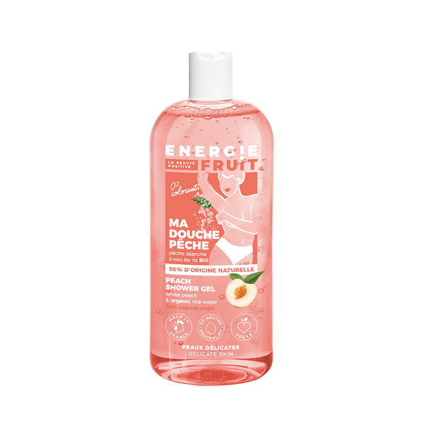 energie fruit GEL DOUCHE PÊCHE BLANCHE ET EAU DE RIZ energie fruit GEL DOUCHE PÊCHE BLANCHE ET EAU DE RIZ