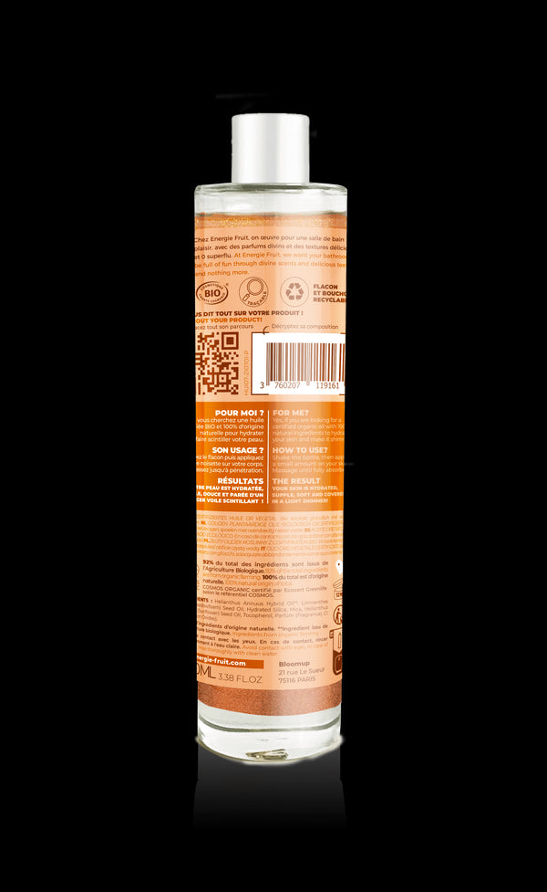 Energie Fruit HUILE OR VÉGÉTAL - CERTIFIÉ BIO PAR ECOCERT