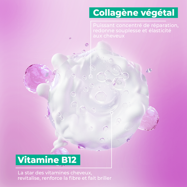 Energie Fruit MASQUE 2 EN 1 COLLAGEN REPAIR SANS SILICONE - COLLAGENE VEGETAL & VITAMINE B