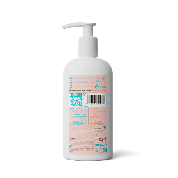 Energie Fruit MASQUE 2 EN 1 HYDRATANT SANS SILICONE - MONOÏ ET HUILE DE MACADAMIA BIO