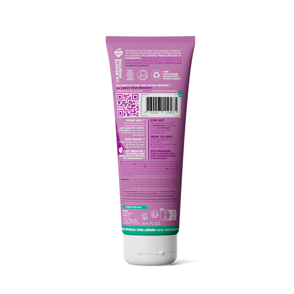 Energie Fruit SHAMPOOING COLLAGEN REPAIR SANS SULFATE - COLLAGENE VEGETAL & VITAMINE B