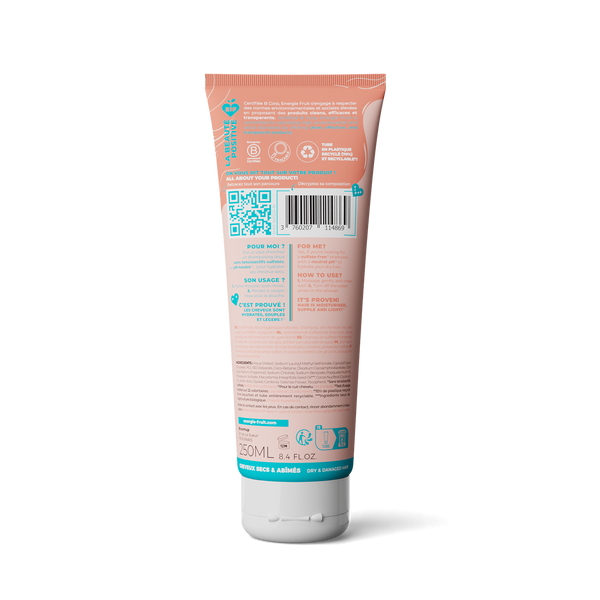 energie Fruit SHAMPOOING HYDRATANT SANS SULFATE - MONOÏ & HUILE DE MACADAMIA BIO