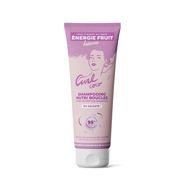 energie fruit SHAMPOOING NOURRISSANT SANS SULFATE - COCO & HUILE DE KARITÉ BIO