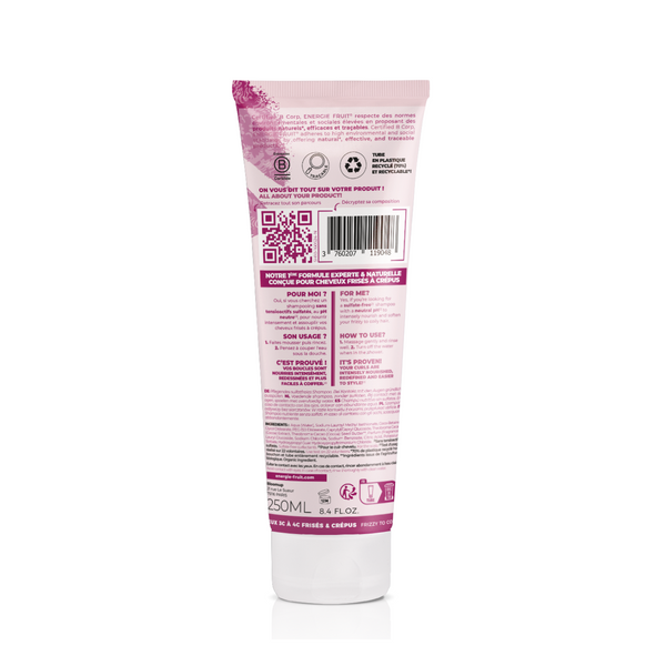 Energie Fruit SHAMPOOING NUTRI INTENSE SANS SULFATE - BEURRE DE CACAO BIO ET POUDRE DE CACAO