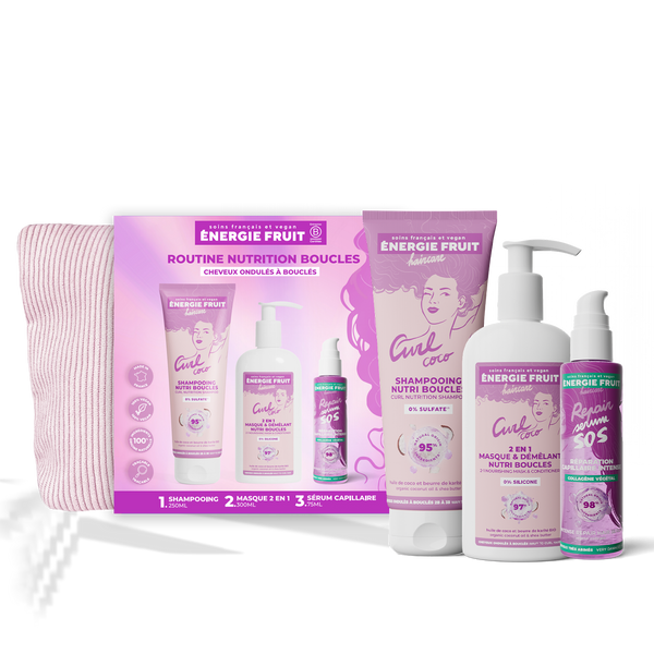 energie fruit TROUSSE ROUTINE NUTRITION BOUCLES COCO