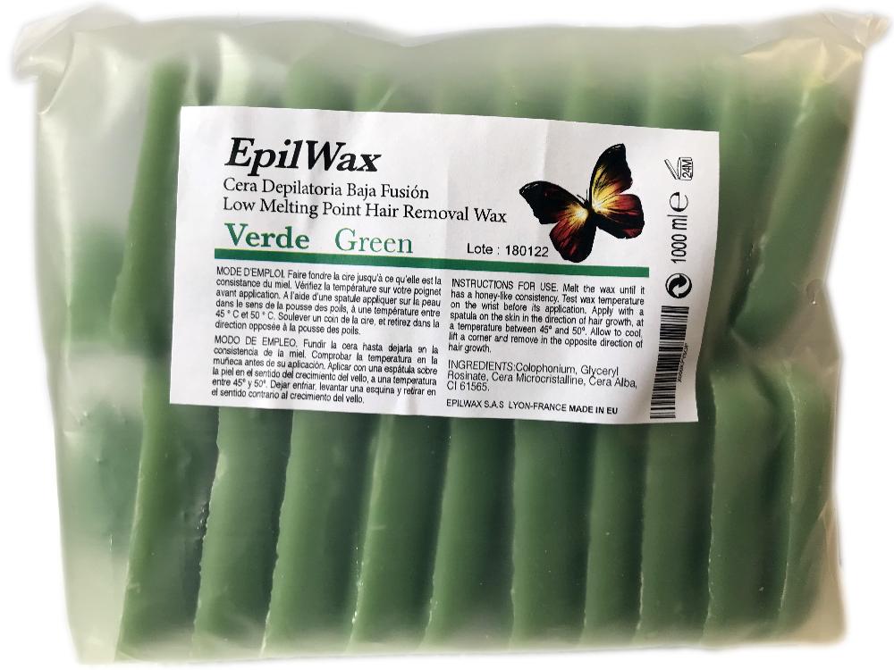 epilwax Galets de cire à épiler Pelable Azulène (Verte) epilwax Galets de cire à épiler Pelable Azulène (Verte)