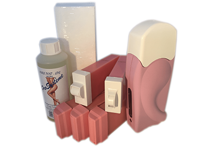epilwax Kit d’épilation free complet corps visage maillot à la cire jetable en roll-on