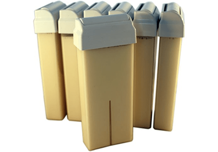 Epilwax Kit D’épilation Modulaire Complet à La Cire Jetable Blanche Avec Roulette Grand Modèle Pour Les Jambes Aisselles Et Le Corps