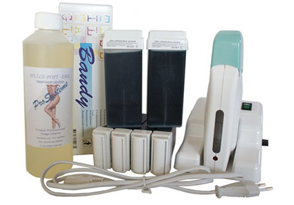 epilwax Kit d’épilation modulaire complet à la cire jetable à l’Azulène