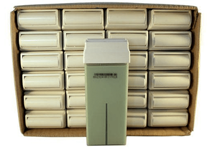 epilwax Lot de 24 roll-on de cire à l’Aloé Véra pour les jambes et le corps