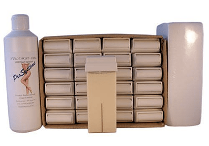epilwax Lot de 24 roll-on de cire Blanche pour jambes