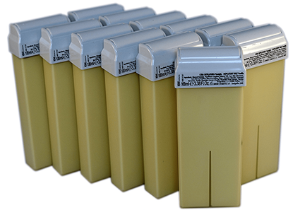 Epilwax Lot De 6/12 Roll On De Cire Jetable Blanche