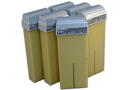 epilwax Lot De 6/12 Roll On De Cire Jetable Blanche
