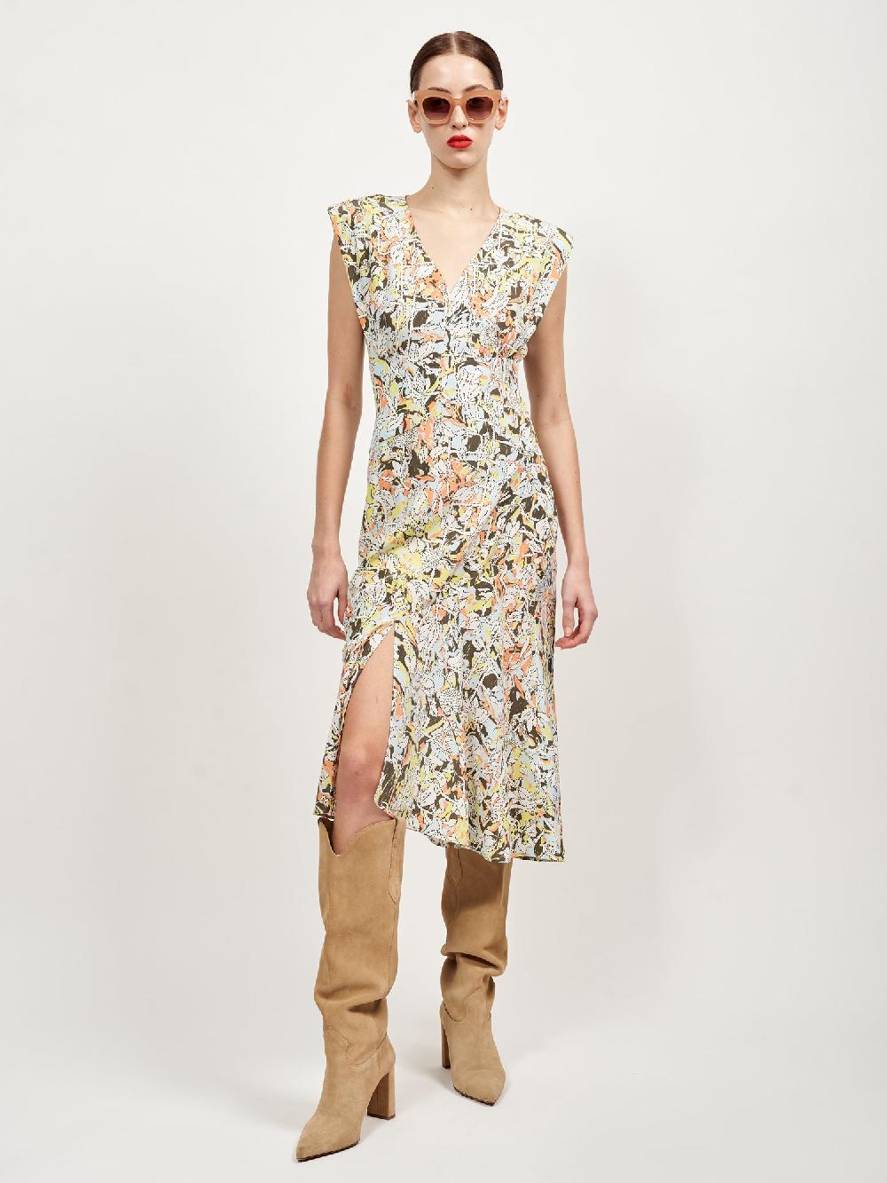 equipment Nadia Silk Maxi Dress