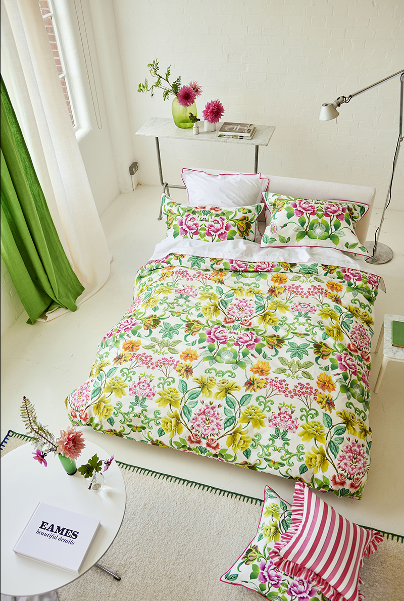 Essix Home Collection Cotton Percale Duvet Cover Eleonora