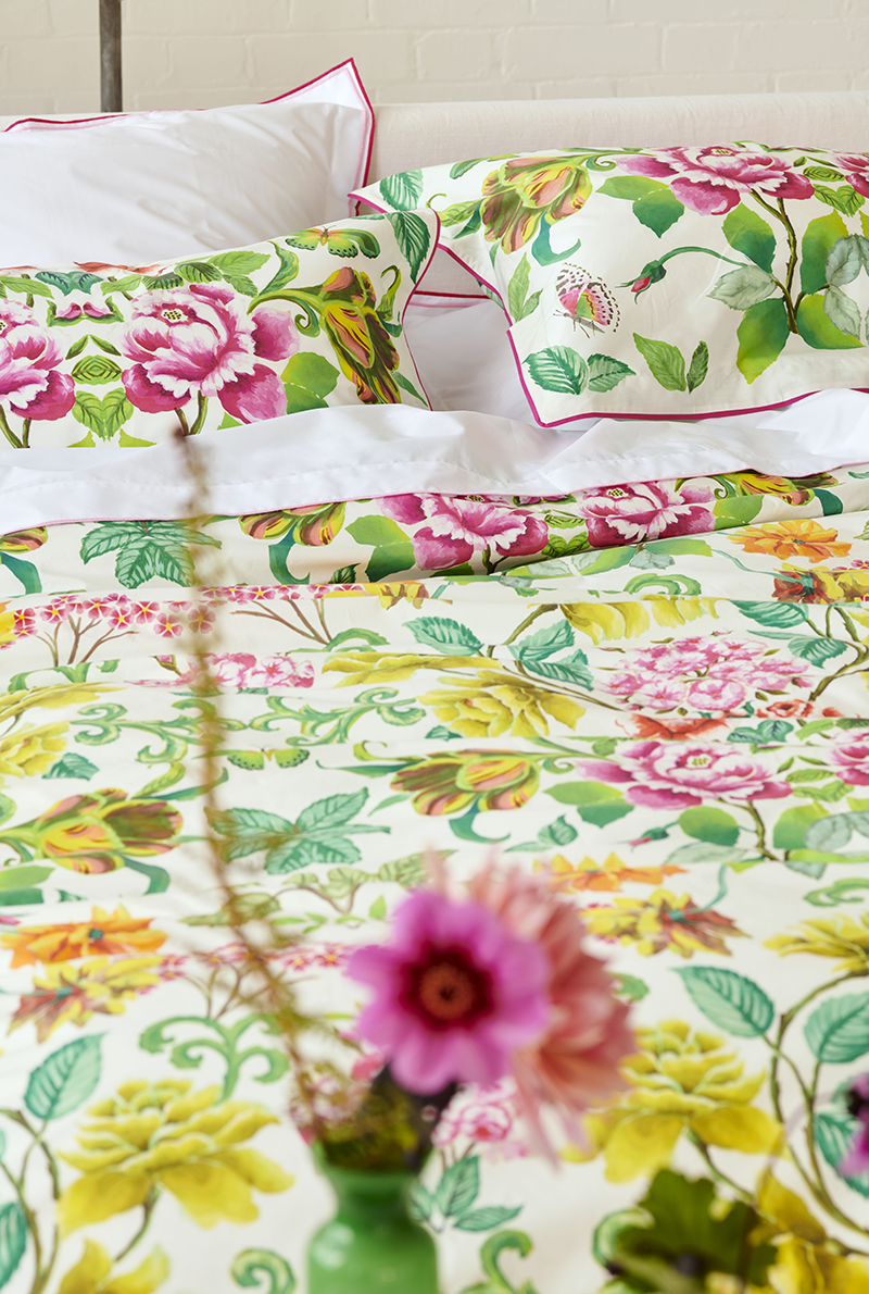 Essix Home Collection Cotton Percale Duvet Cover Eleonora