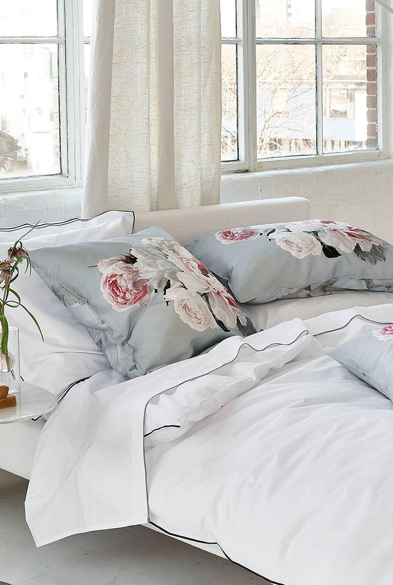 Essix Home Collection Cotton Satin Bed Set Peonia Grande