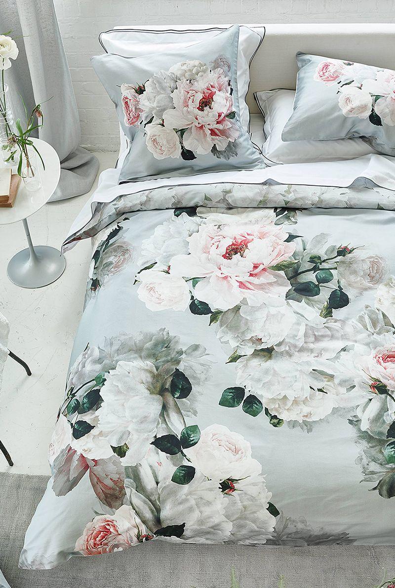 essix home collection Cotton satin bed set Peonia Grande