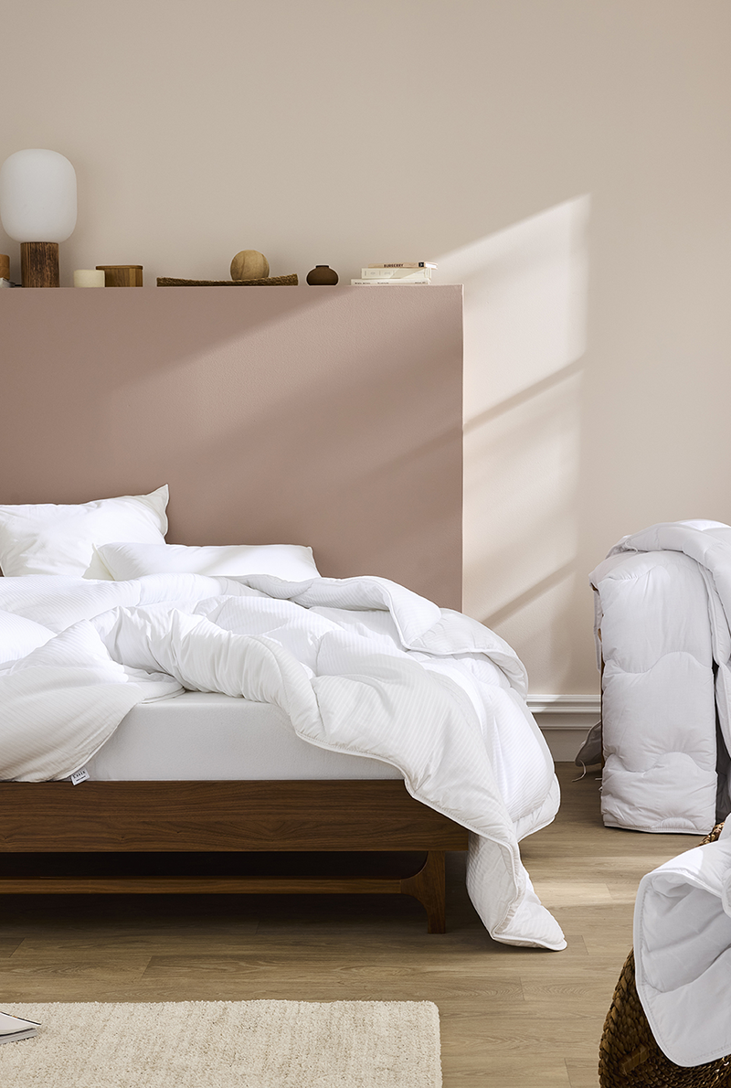 Essix Home Collection Couette Chaude En Satin De Coton Volupté
