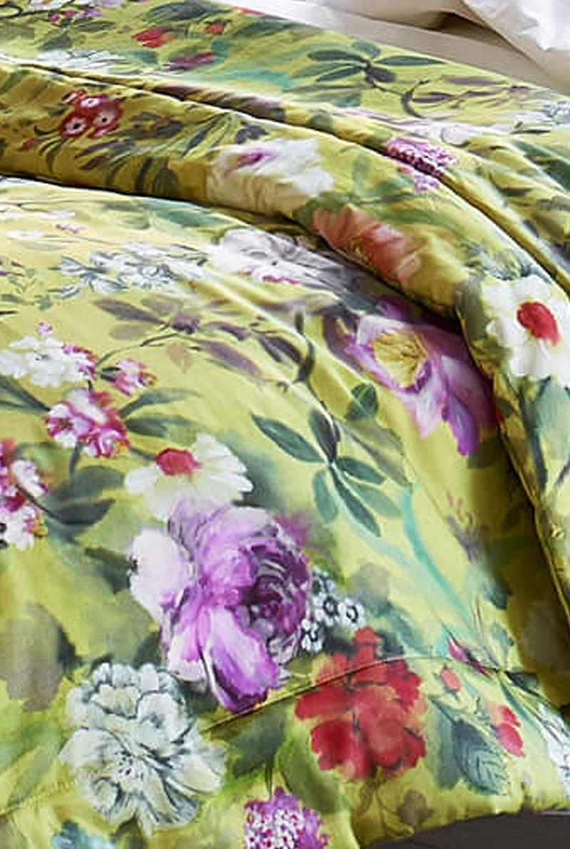 Essix Home Collection Courtepointe En Satin De Coton Imprimé Proserpine 140x200 Cm