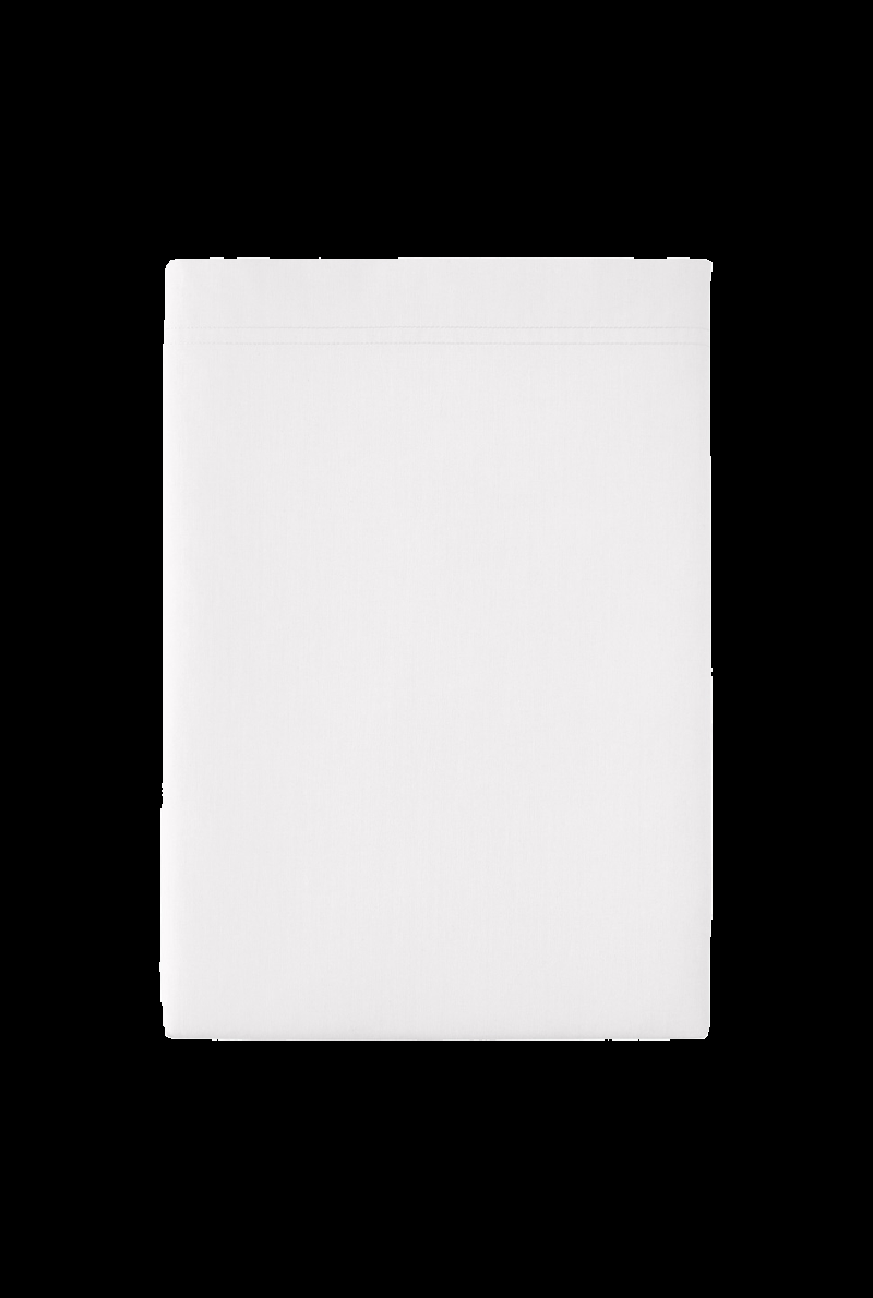 essix home collection Drap plat blanc en percale de coton Première