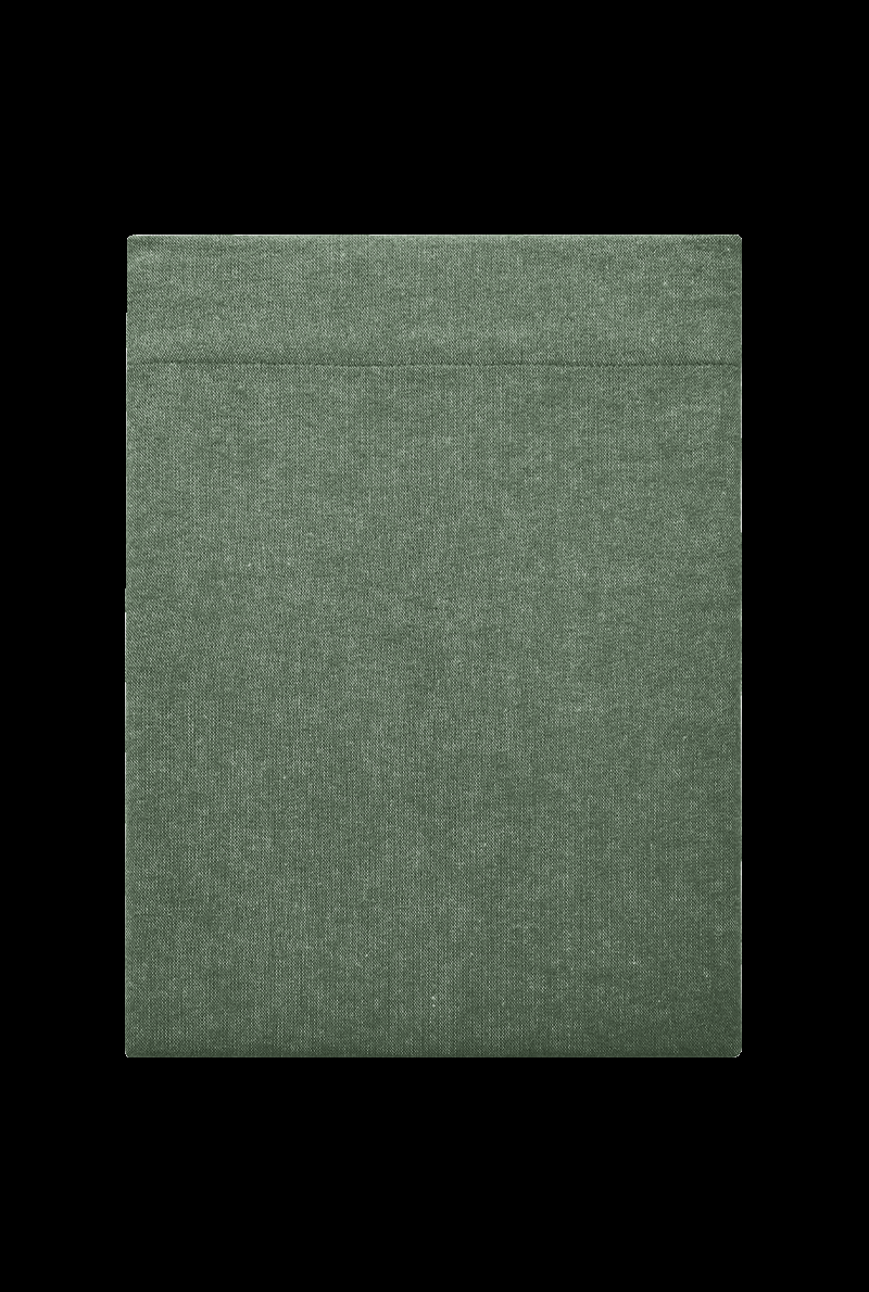 essix home collection Drap plat en flanelle de coton chambray Frisson