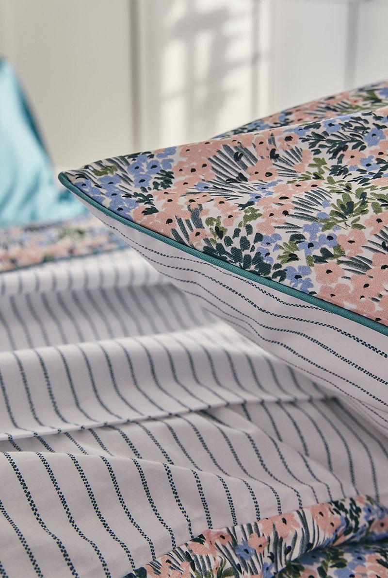 Essix Home Collection Drap Plat En Percale De Coton Bosquet