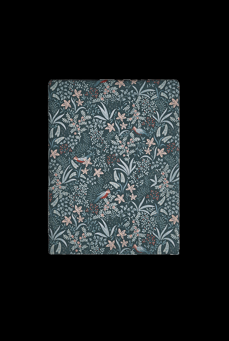 essix home collection Drap plat en percale de coton Ode Nocturne