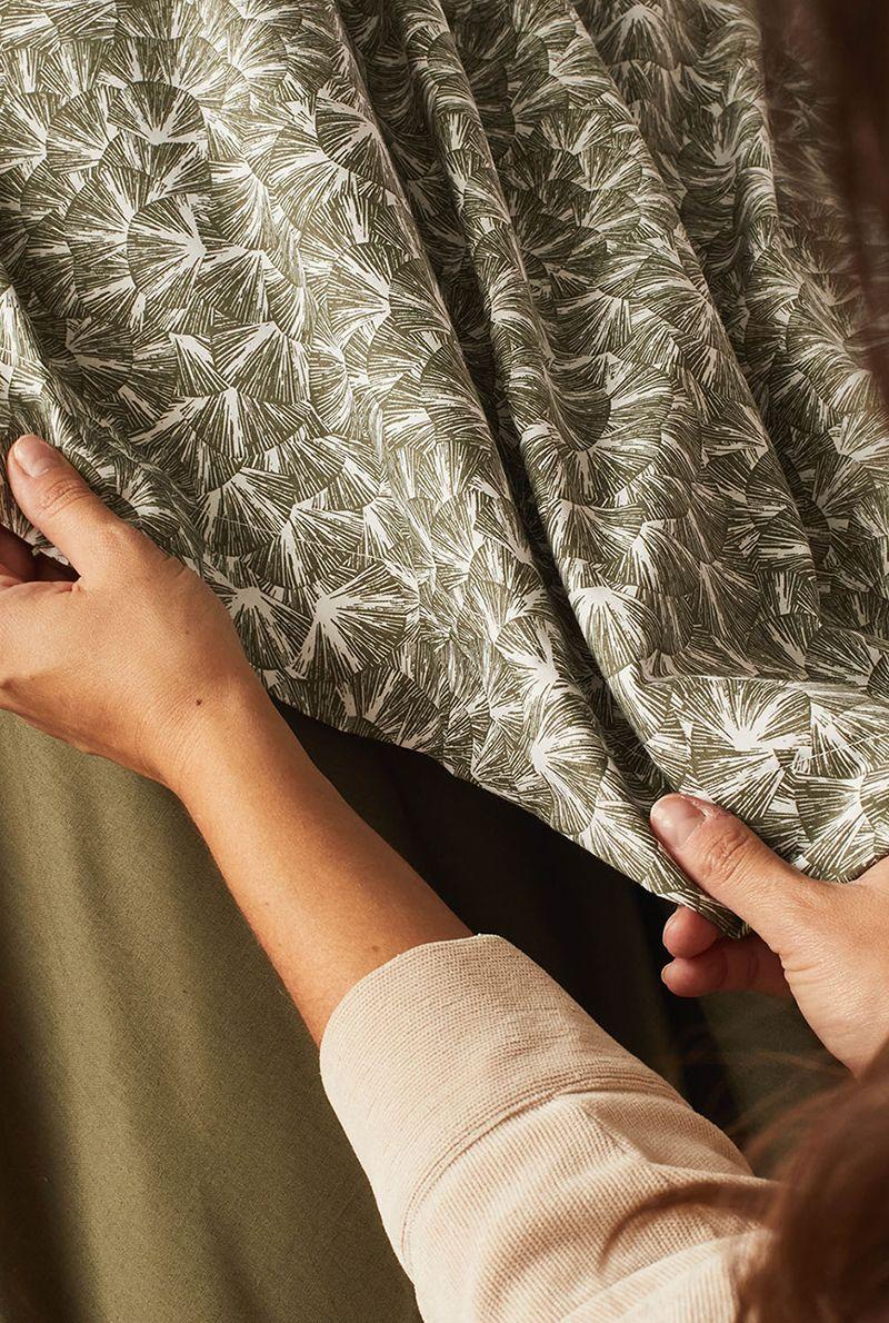 Essix Home Collection Drap Plat En Percale De Coton Osmose