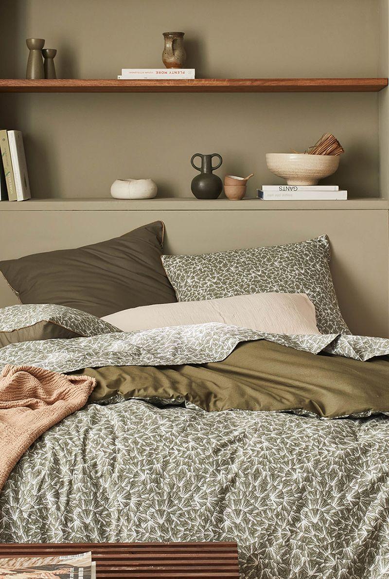 Essix Home Collection Drap Plat En Percale De Coton Osmose