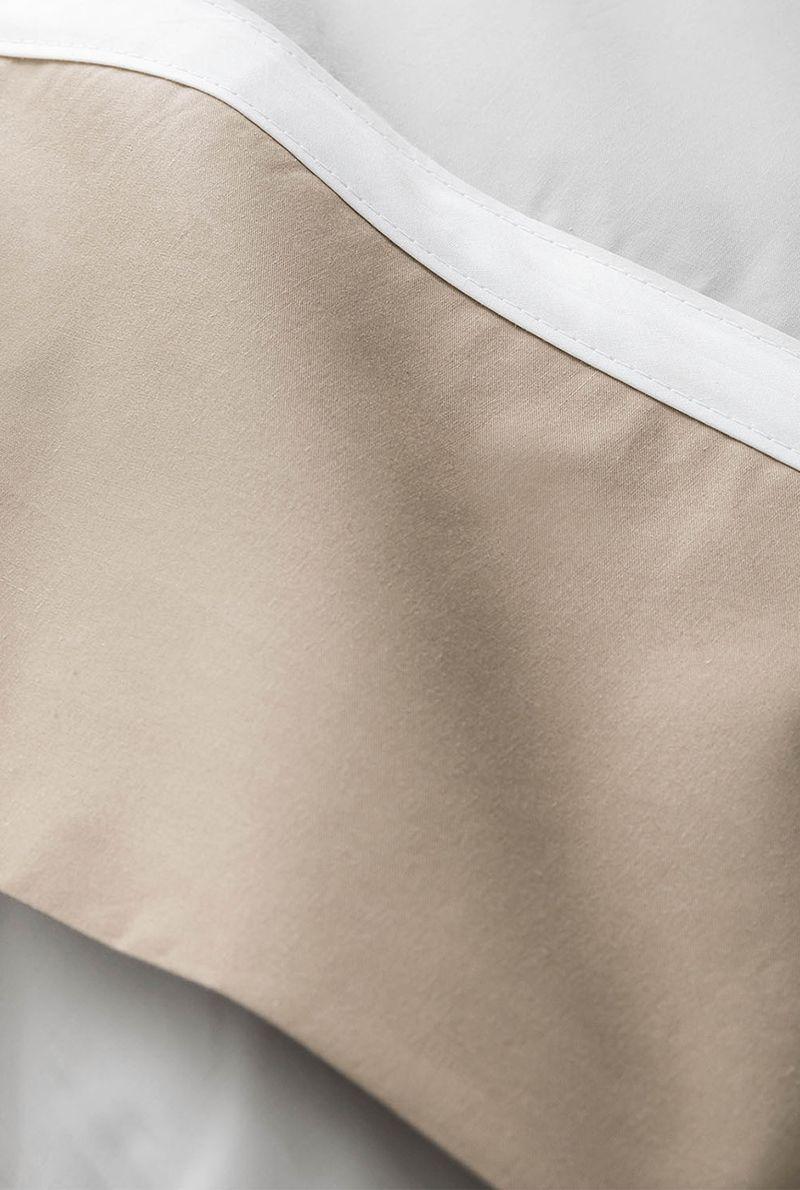 Essix Home Collection Drap Plat En Percale De Coton Toi Et Moi