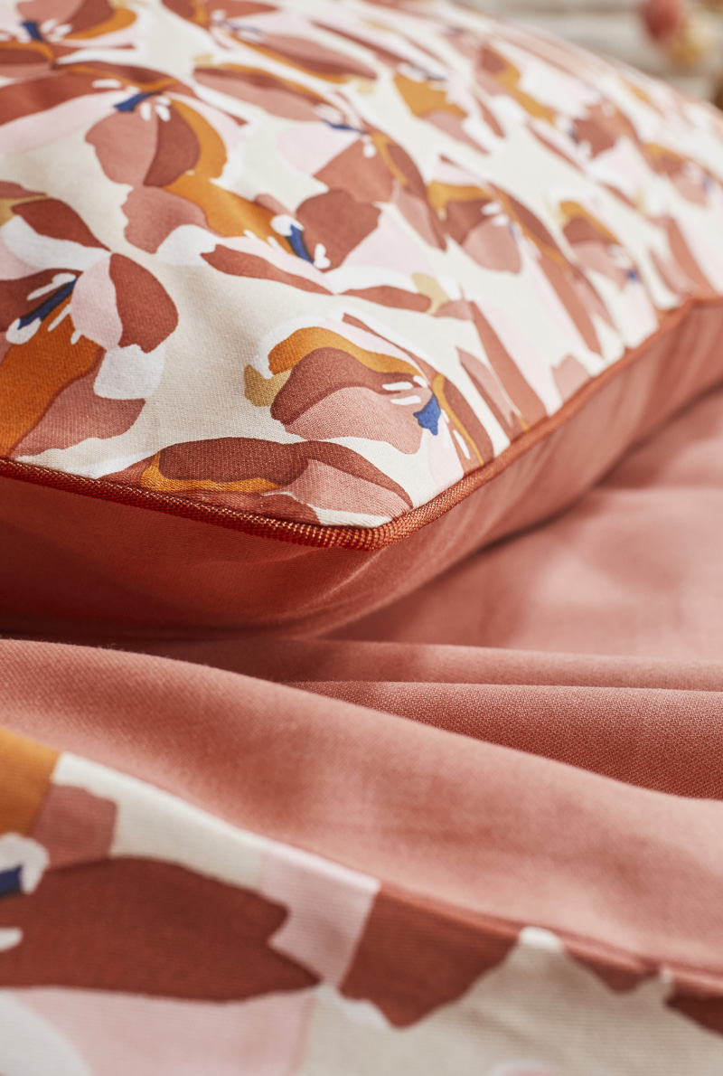 Essix Home Collection Drap Plat En Satin De Coton Allegoria