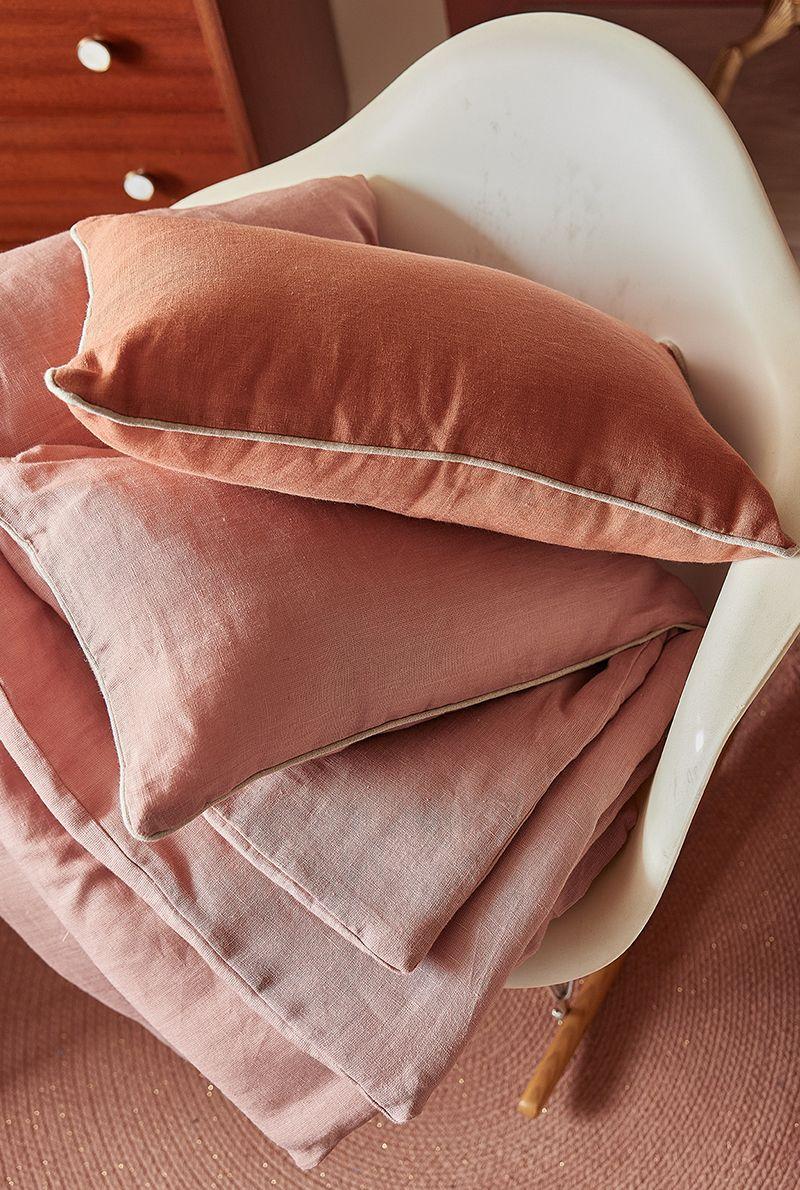 Essix Home Collection Coussin En Lin Arty