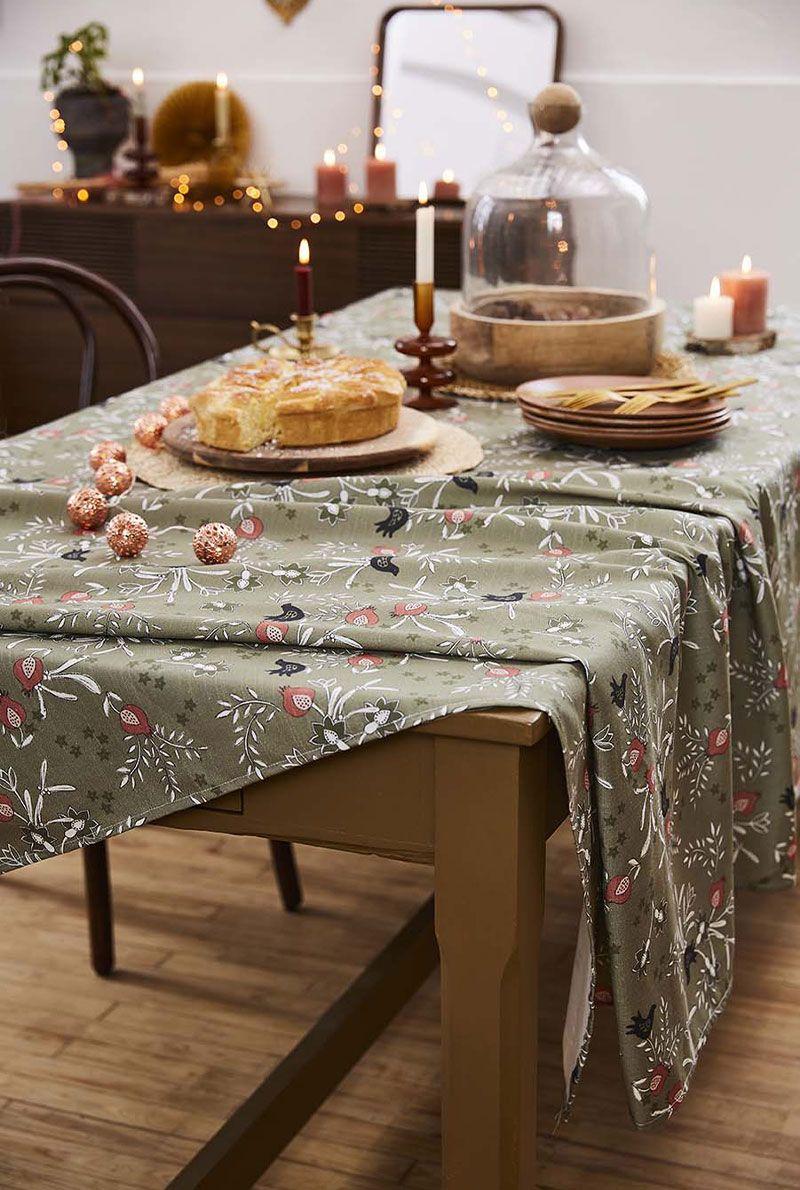 Essix Home Collection Nappe En Métis Grenades