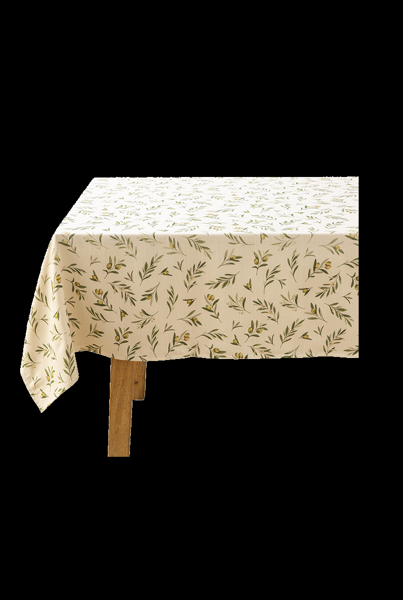 Essix Home Collection Nappe En Métis Olives