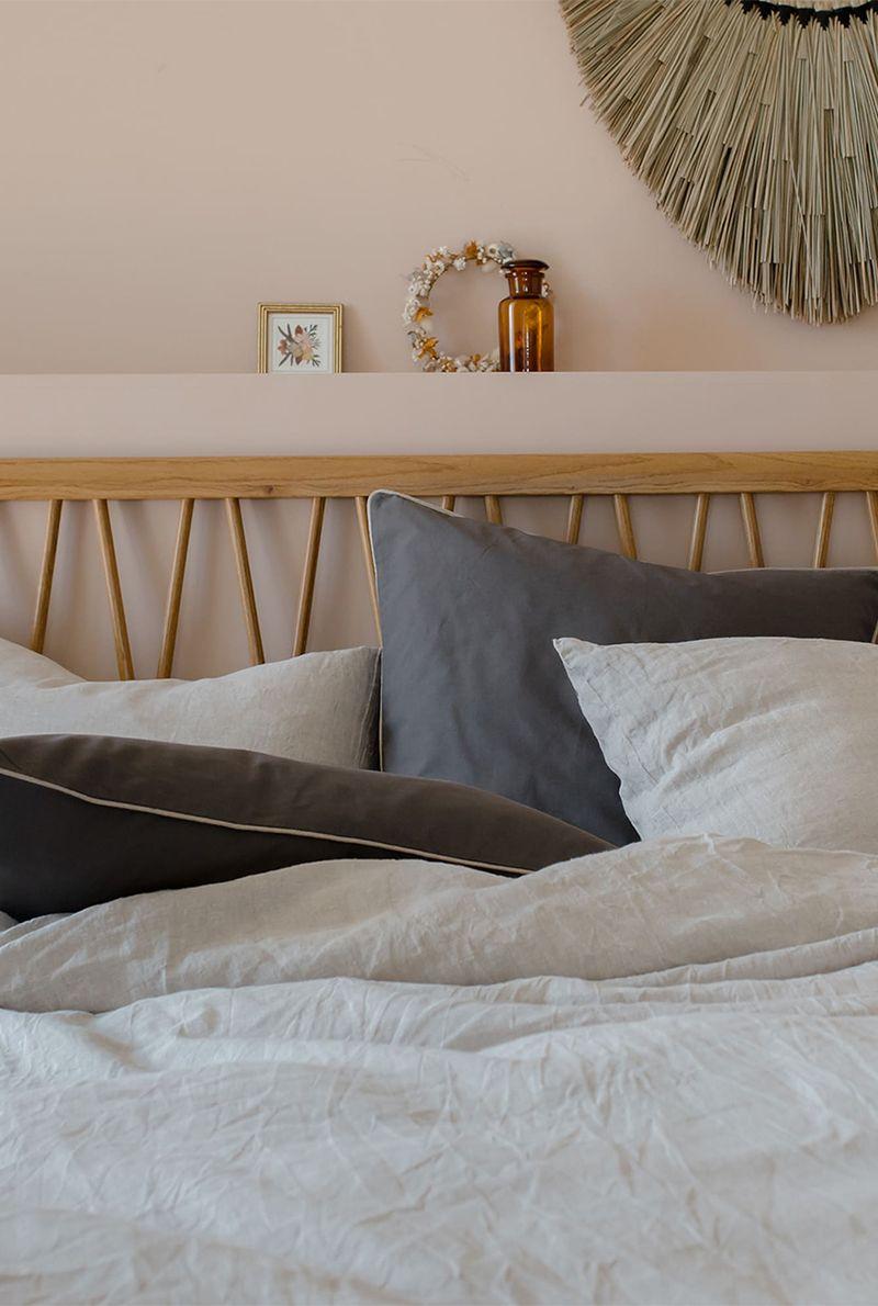 Essix Home Collection Parure De Lit Unie En Lin