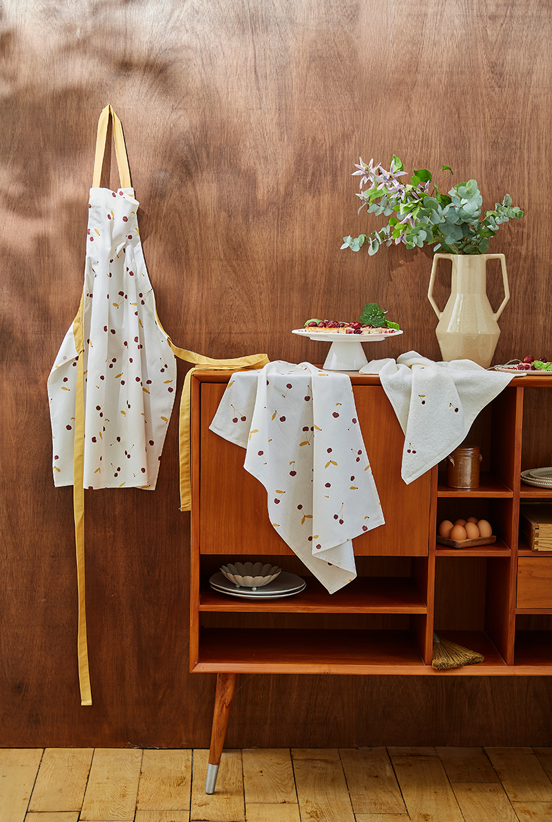 Essix Home Collection Tablier Imprimé Les Cerises