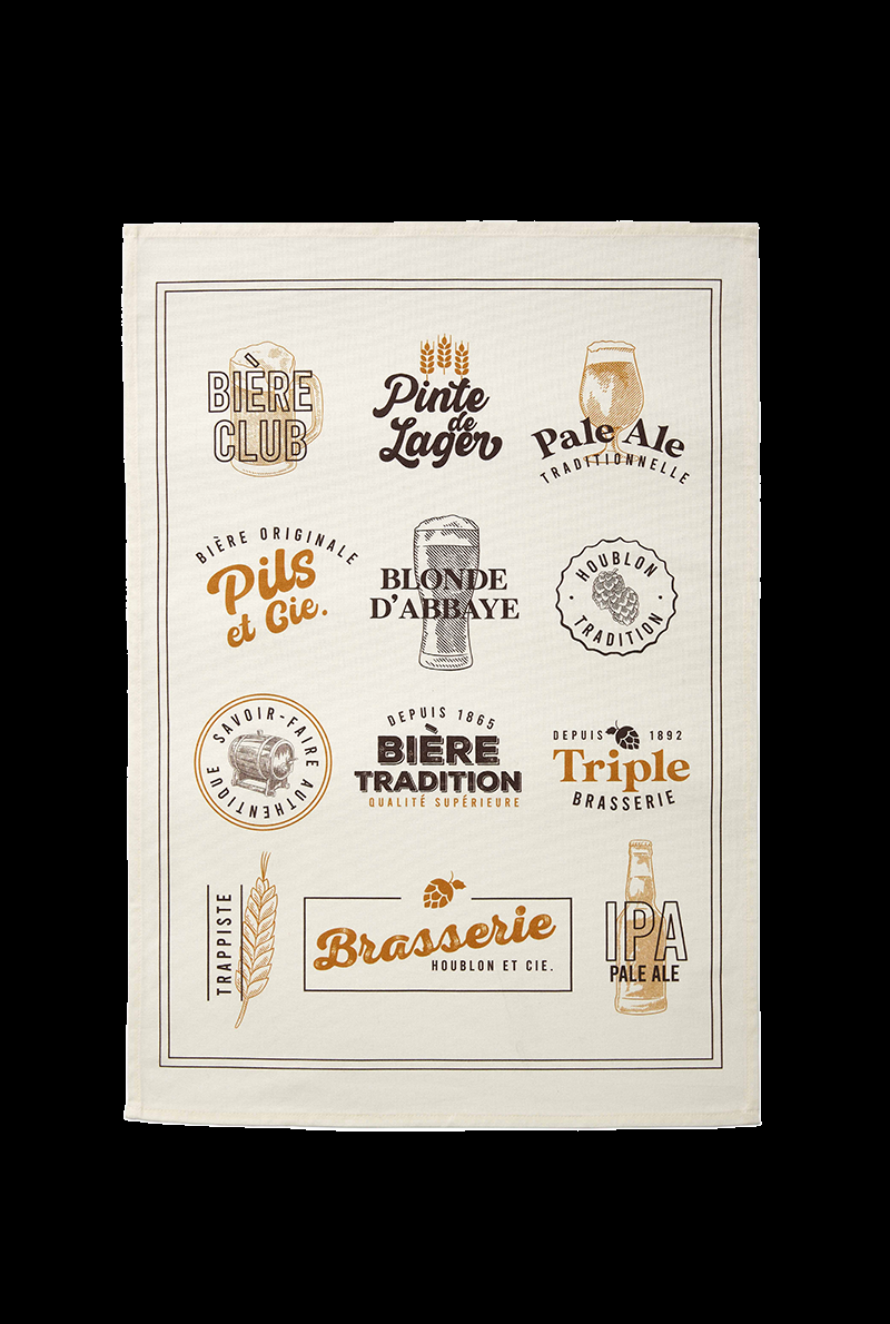 essix home collection Torchon en coton Brasserie